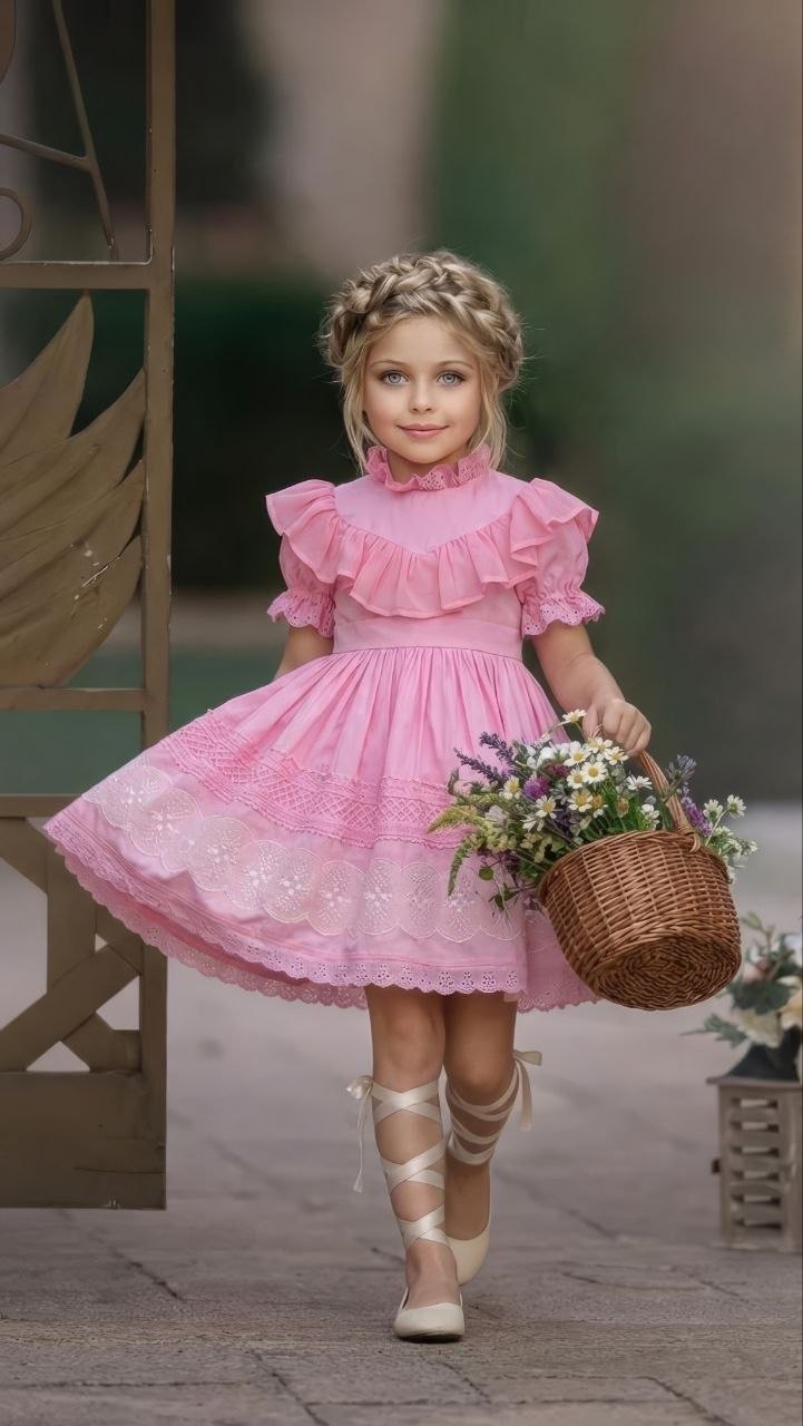 Robe Vintage à Volants – Style Bohème Élégant