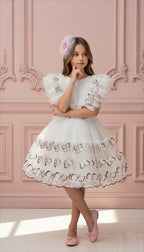 Robe Princesse Papillons – Élégance Féérique