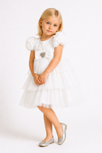 Robe Princesse en Tulle – Élégance Délicate